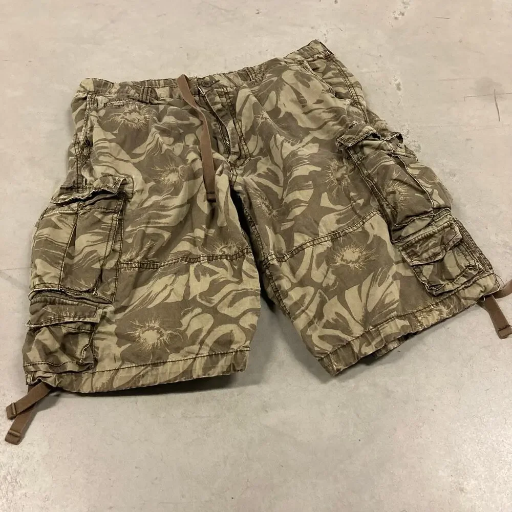 vintage baggy old navy cargo shorts 36